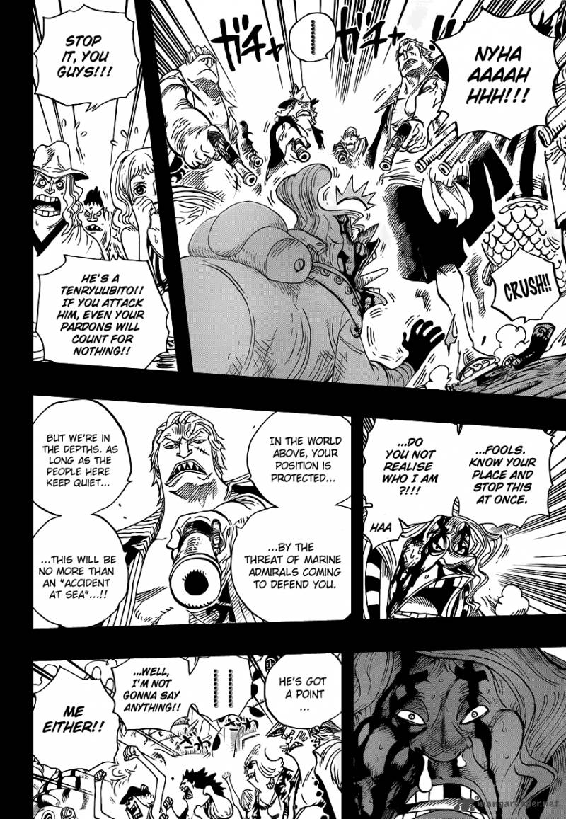 One Piece Manga Chapter 625 page 6 - Uninherited Will
