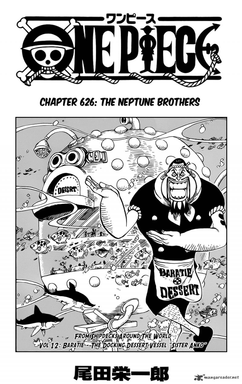 One Piece Manga Chapter 626 page 1 - The Three Neptune Brothers