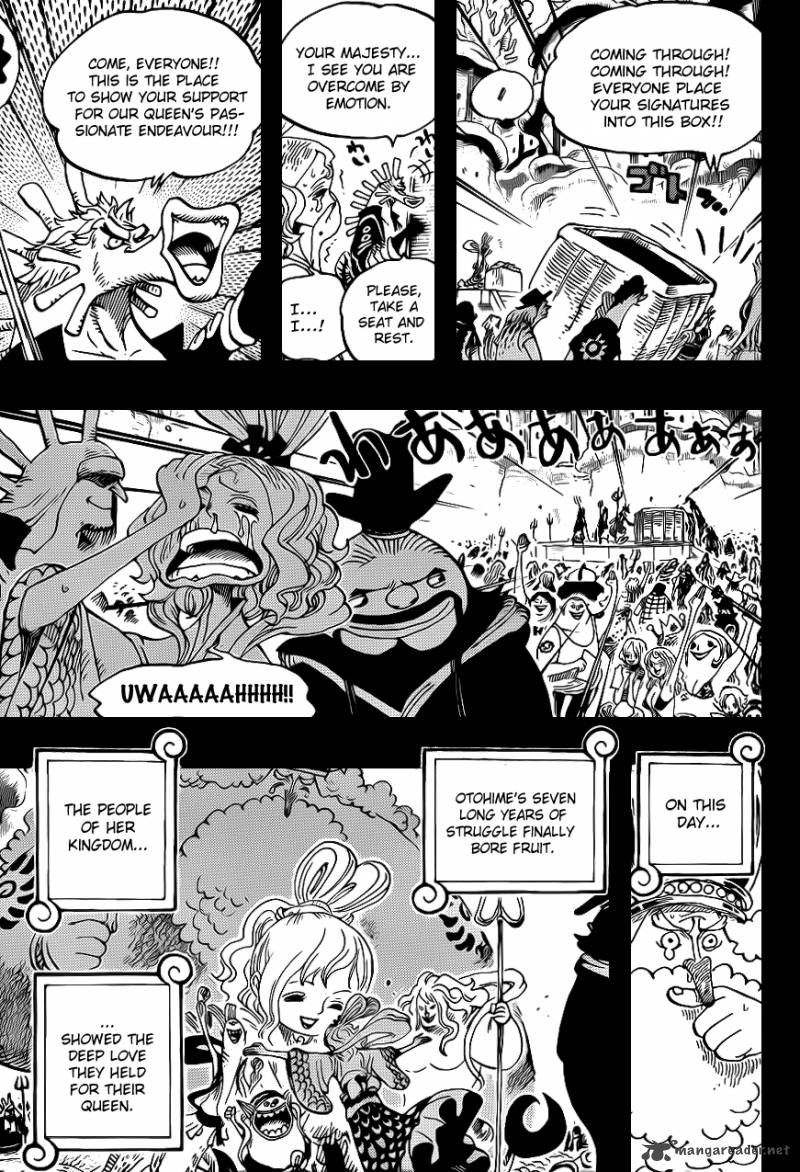 One Piece Manga Chapter 626 page 8 - The Three Neptune Brothers