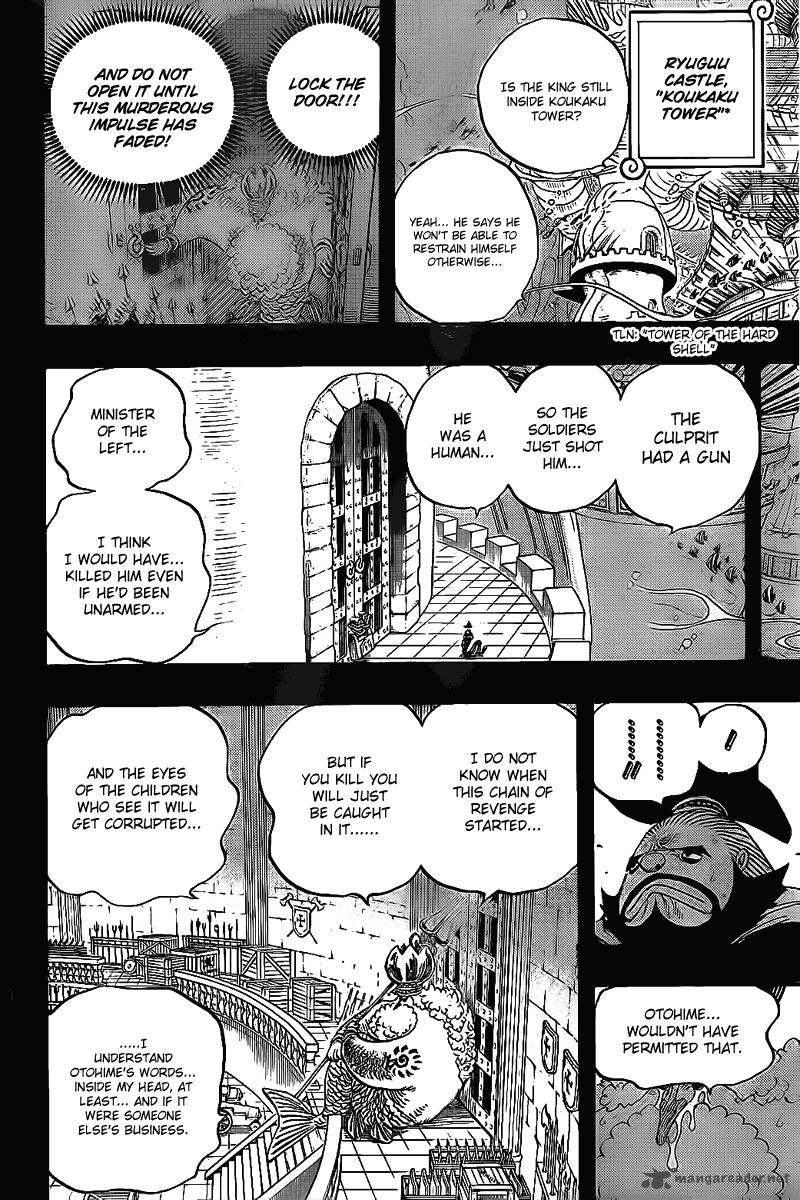 One Piece Manga Chapter 627 page 5 - You Have My Gratitude