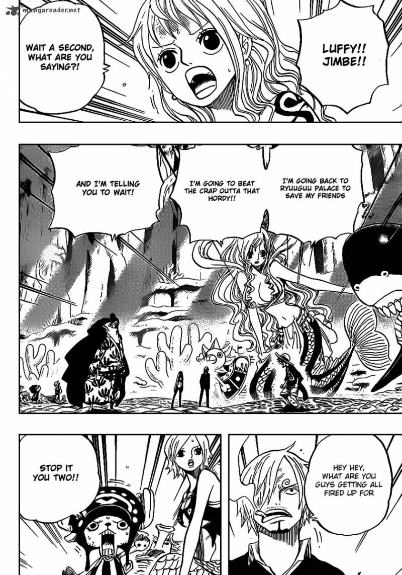 One Piece Manga Chapter 629 page 2 - Former Warlord in the Way