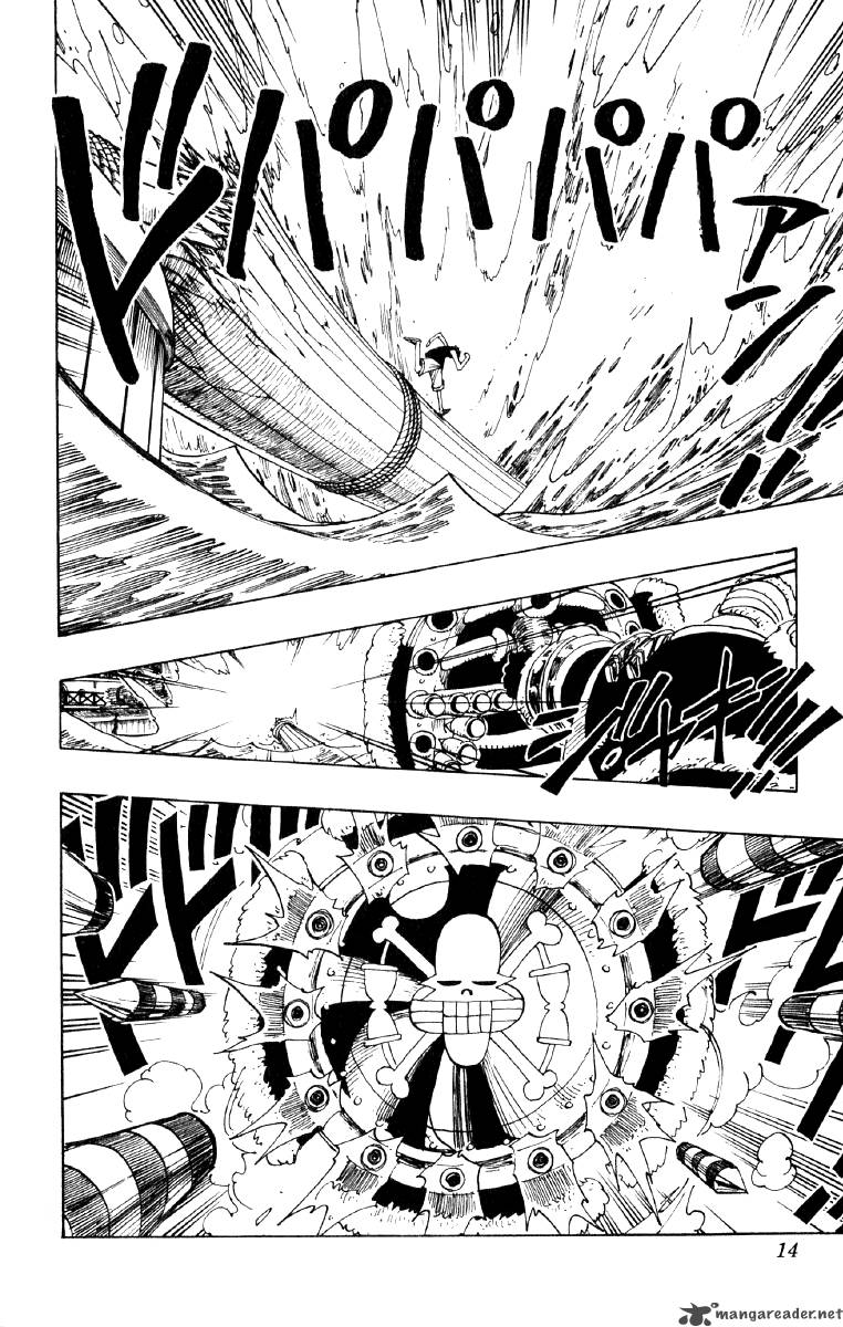 One Piece Manga Chapter 63 page 14 - I Won't Die