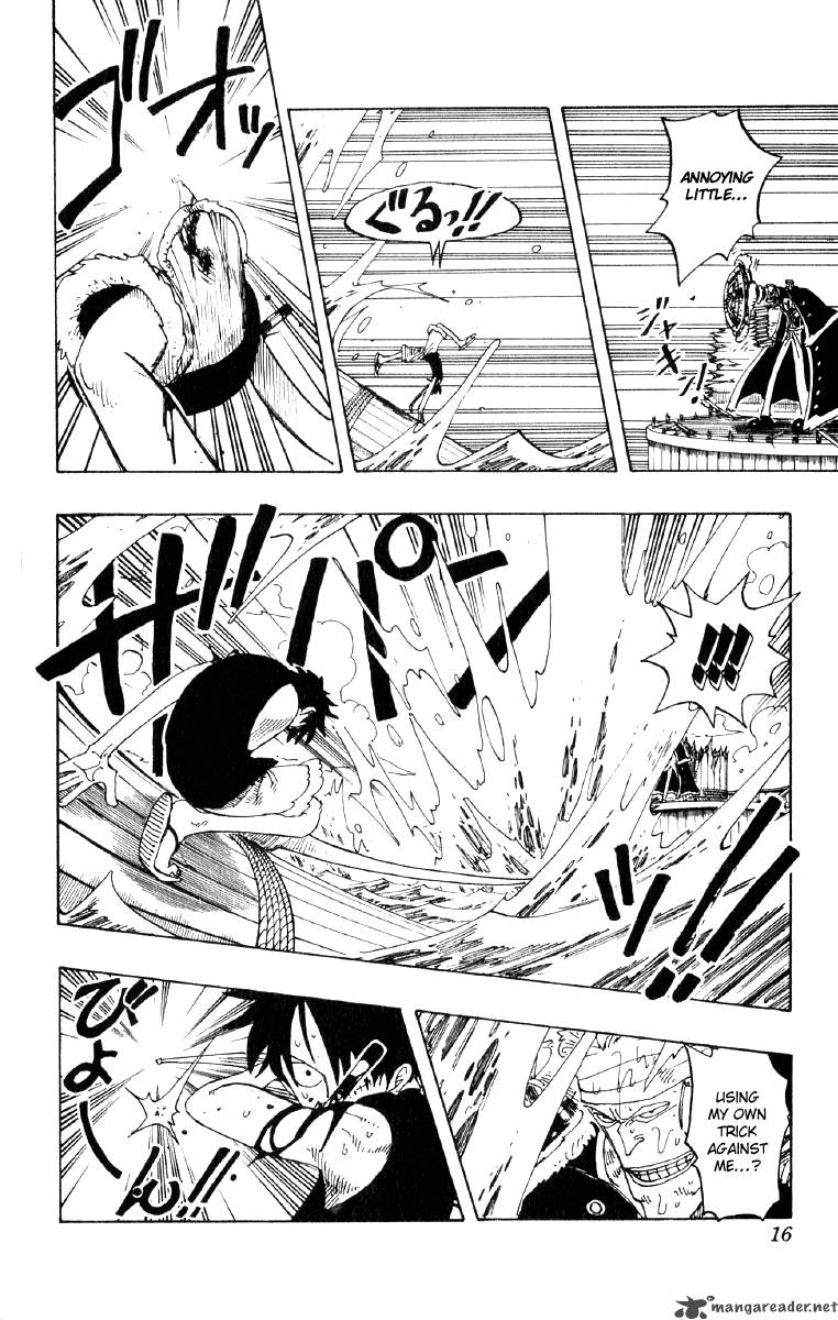 One Piece Manga Chapter 63 page 16 - I Won't Die