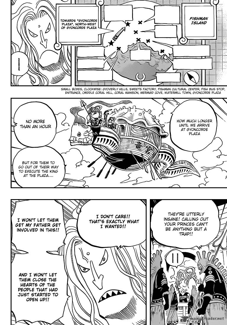 One Piece Manga Chapter 630 page 10 - Getting Violent