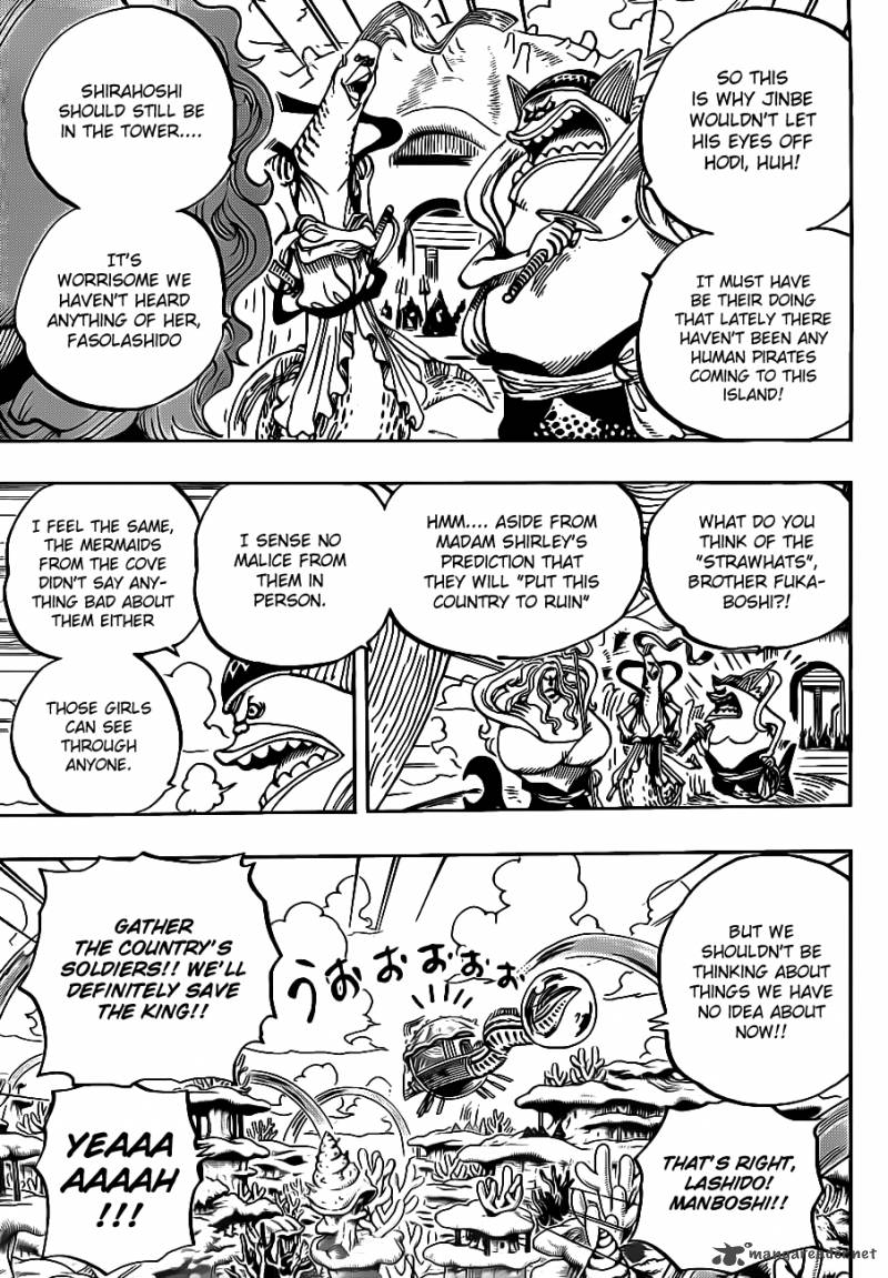 One Piece Manga Chapter 630 page 11 - Getting Violent