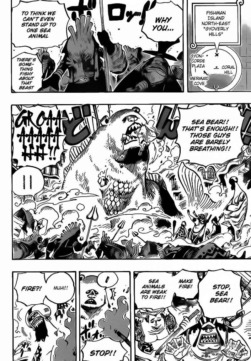 One Piece Manga Chapter 630 page 12 - Getting Violent