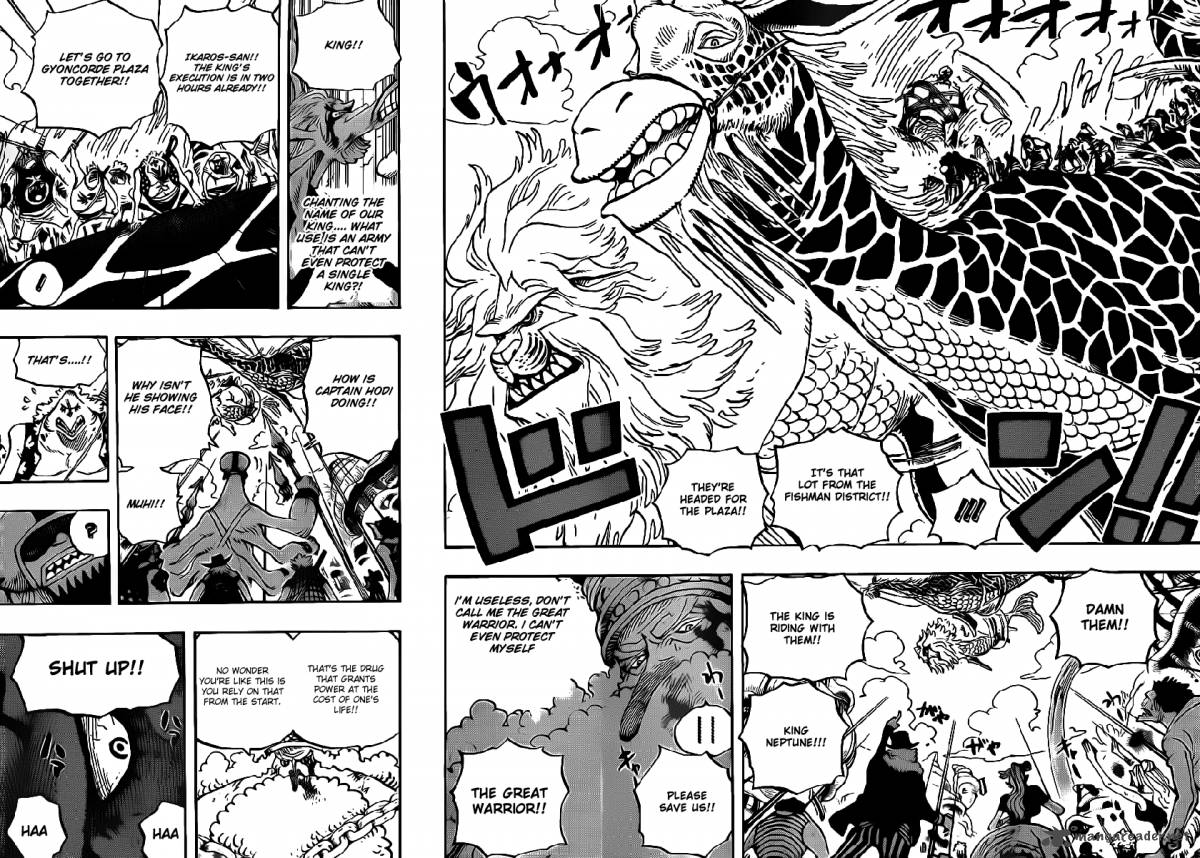 One Piece Manga Chapter 630 page 16 - Getting Violent