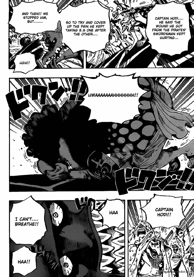 One Piece Manga Chapter 630 page 17 - Getting Violent