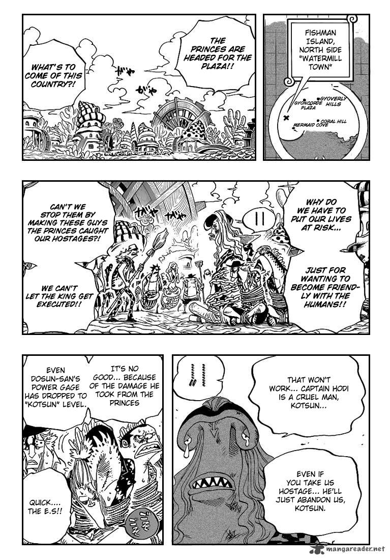 One Piece Manga Chapter 630 page 2 - Getting Violent