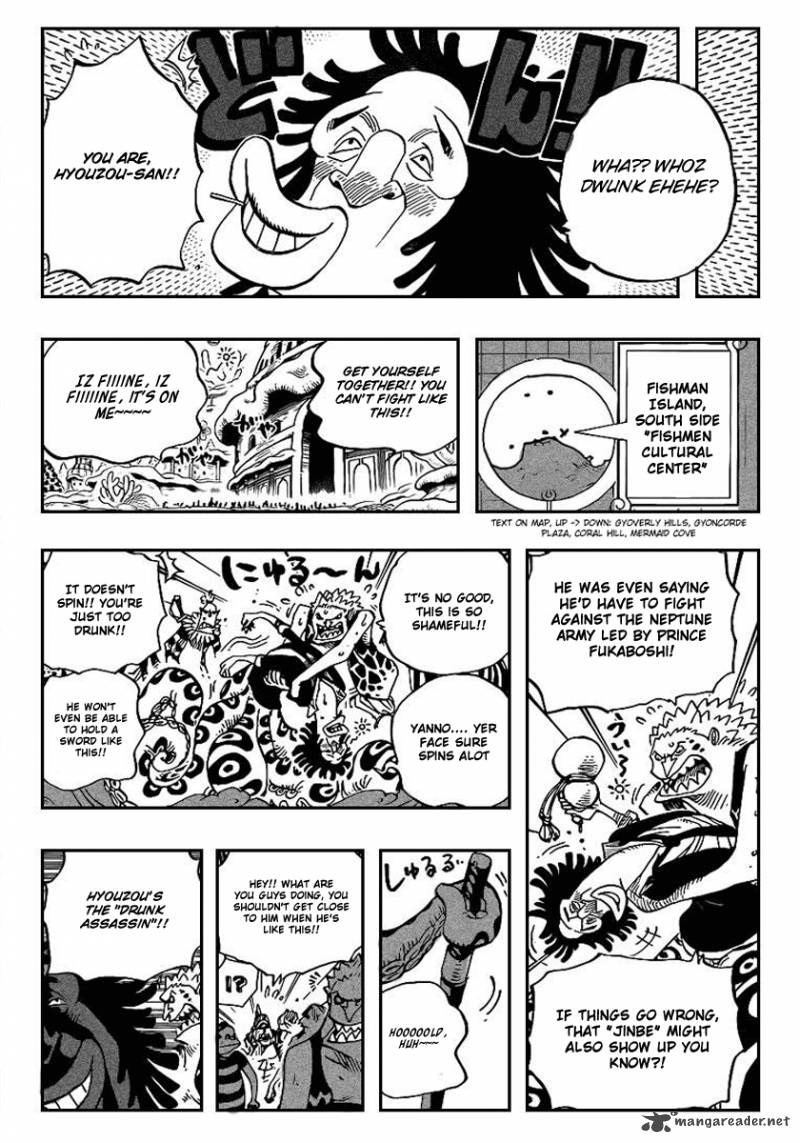 One Piece Manga Chapter 630 page 6 - Getting Violent