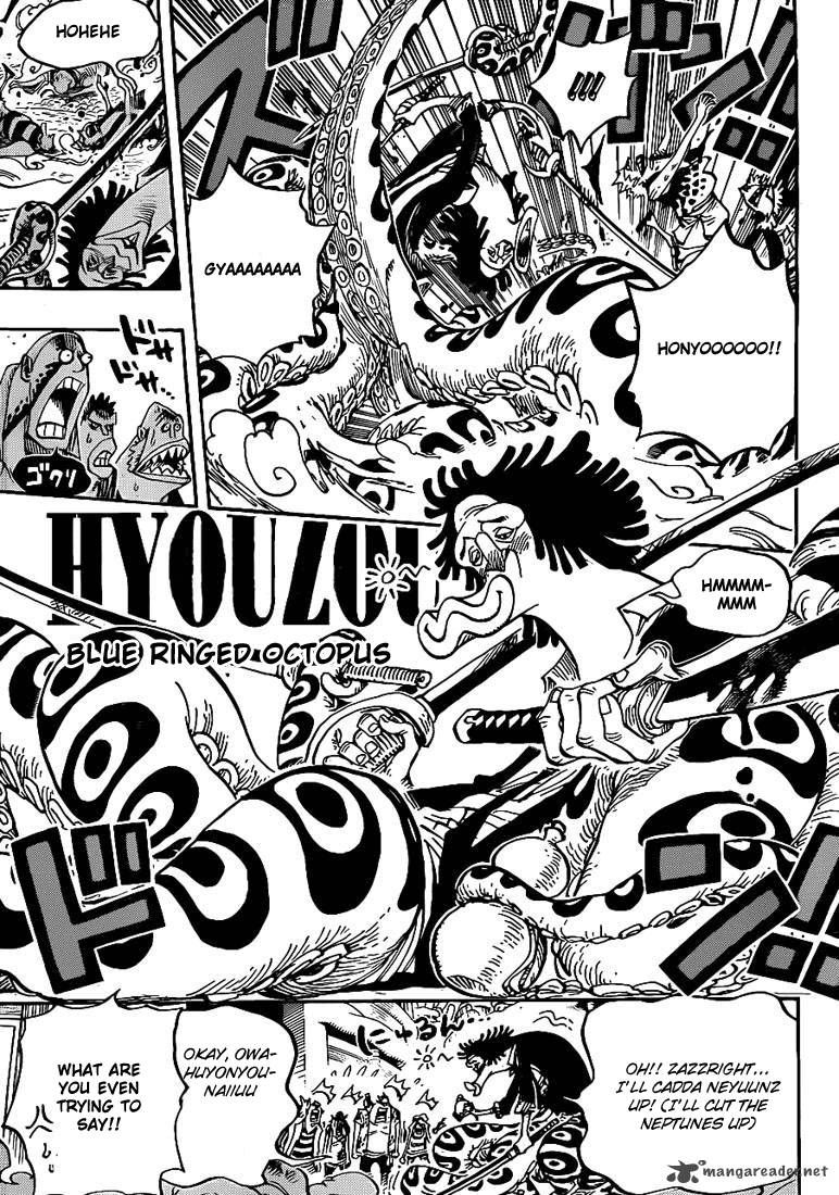 One Piece Manga Chapter 630 page 7 - Getting Violent