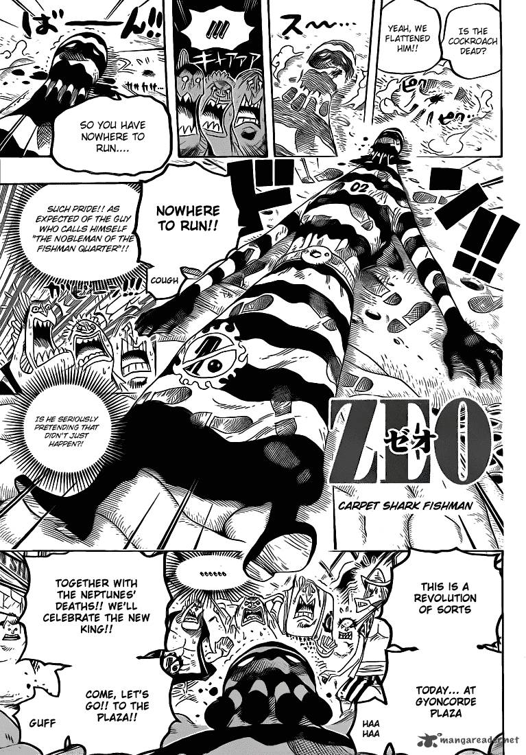 One Piece Manga Chapter 630 page 9 - Getting Violent