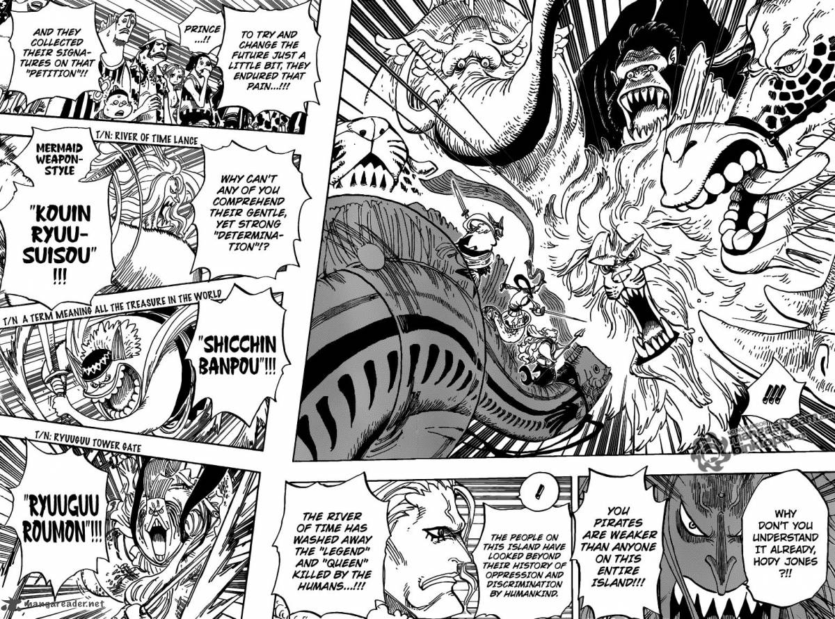 One Piece Manga Chapter 631 page 13 - Gyoncorde Plaza