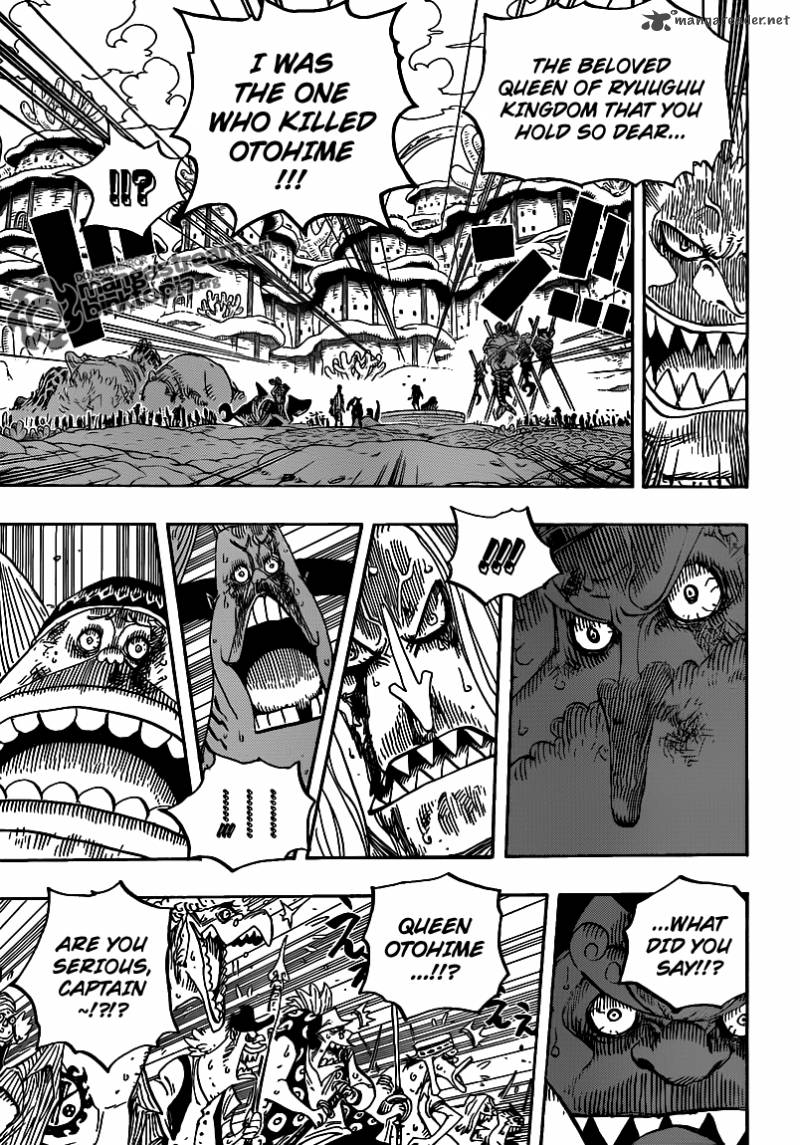 One Piece Manga Chapter 632 page 13 - I Knew