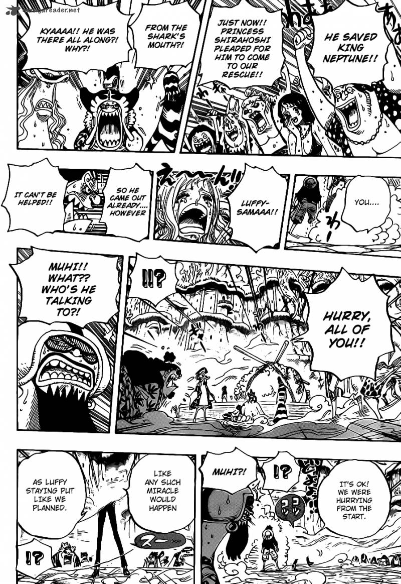 One Piece Manga Chapter 633 page 12 - Friend or Foe