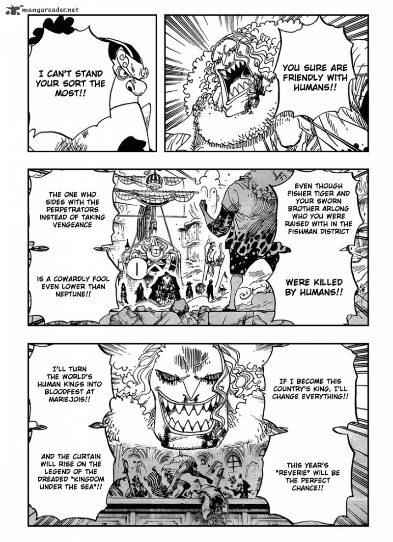 One Piece Manga Chapter 634 page 10 - 100,000 vs. 10