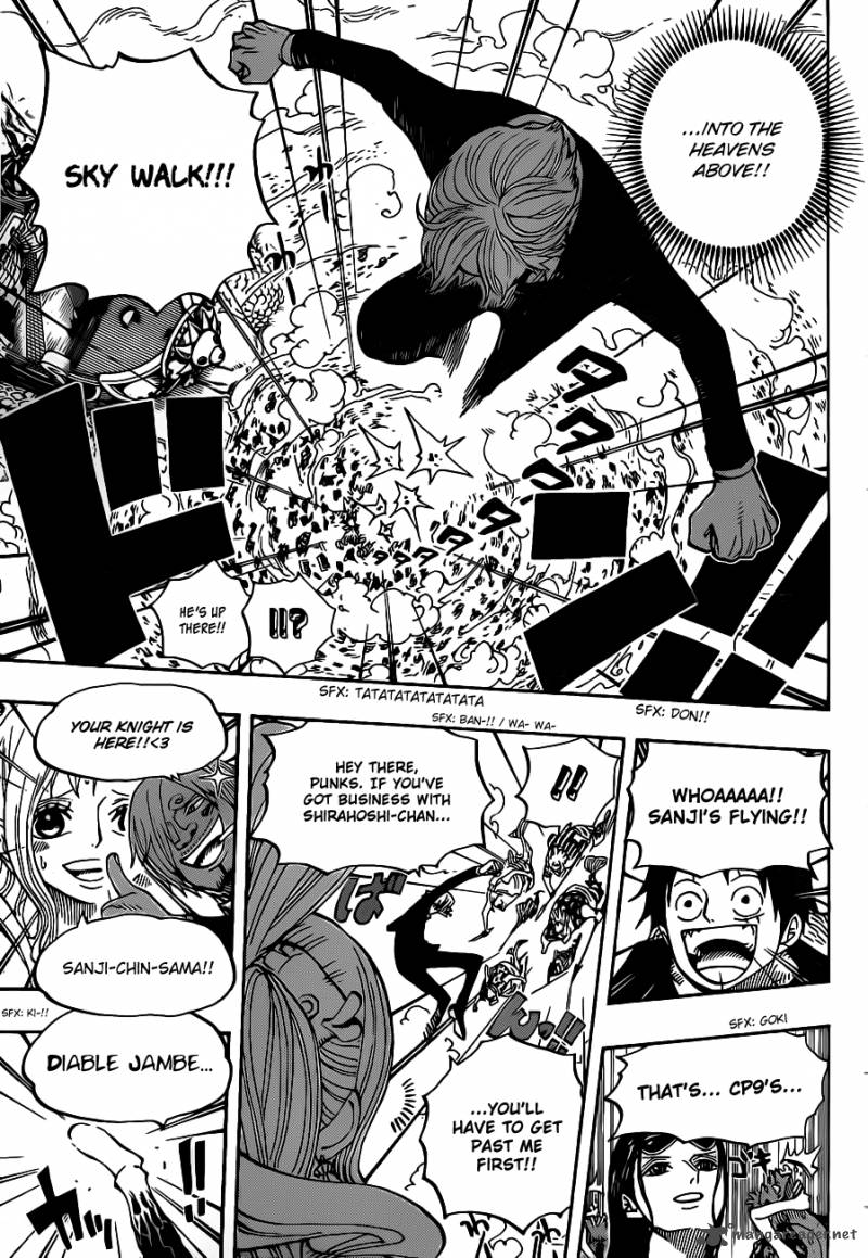 One Piece Manga Chapter 635 page 10 - So Scared I Ran Up to the Sky