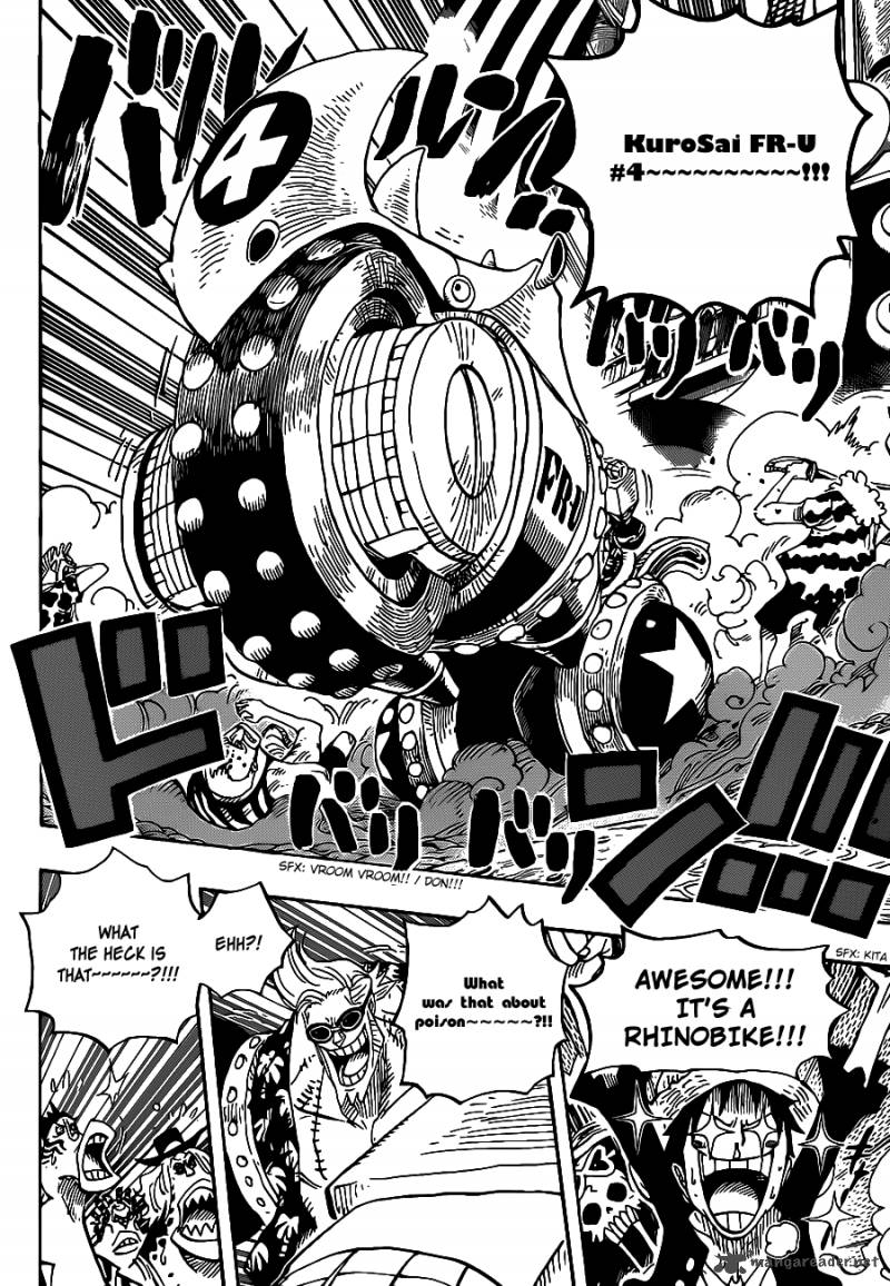 One Piece Manga Chapter 635 page 13 - So Scared I Ran Up to the Sky