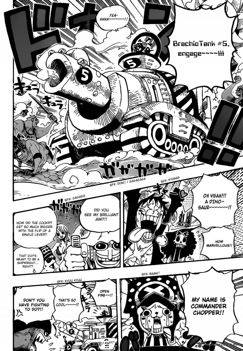 One Piece Manga Chapter 635 page 15 - So Scared I Ran Up to the Sky