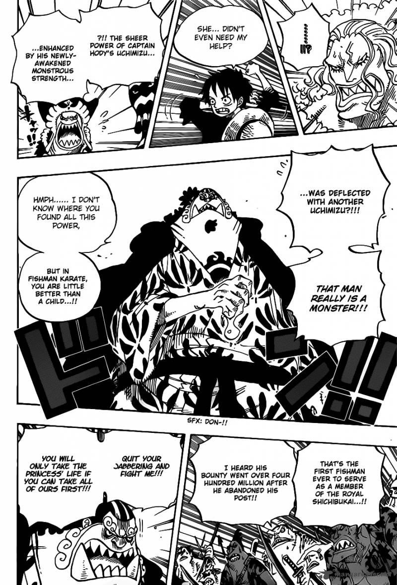 One Piece Manga Chapter 635 page 3 - So Scared I Ran Up to the Sky