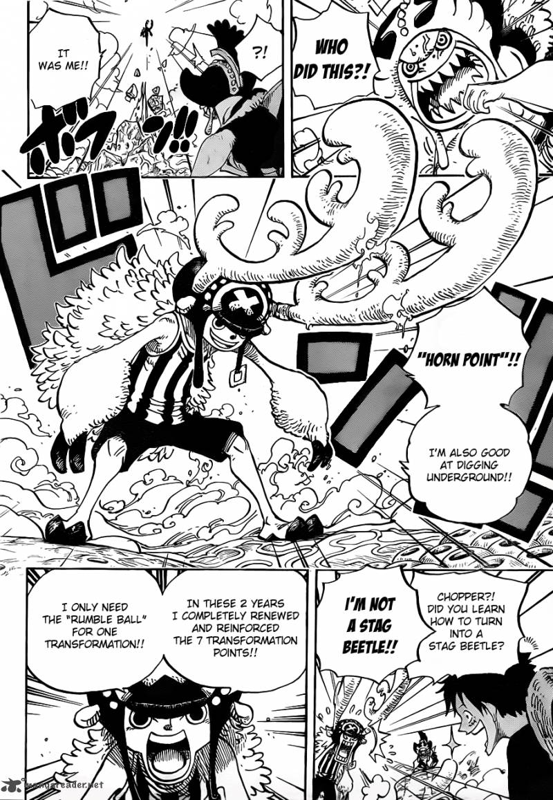 One Piece Manga Chapter 636 page 11 - General from Futureland