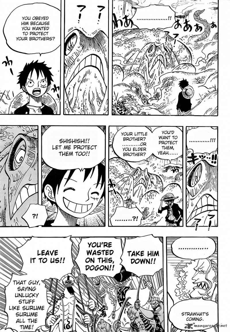 One Piece Manga Chapter 636 page 14 - General from Futureland