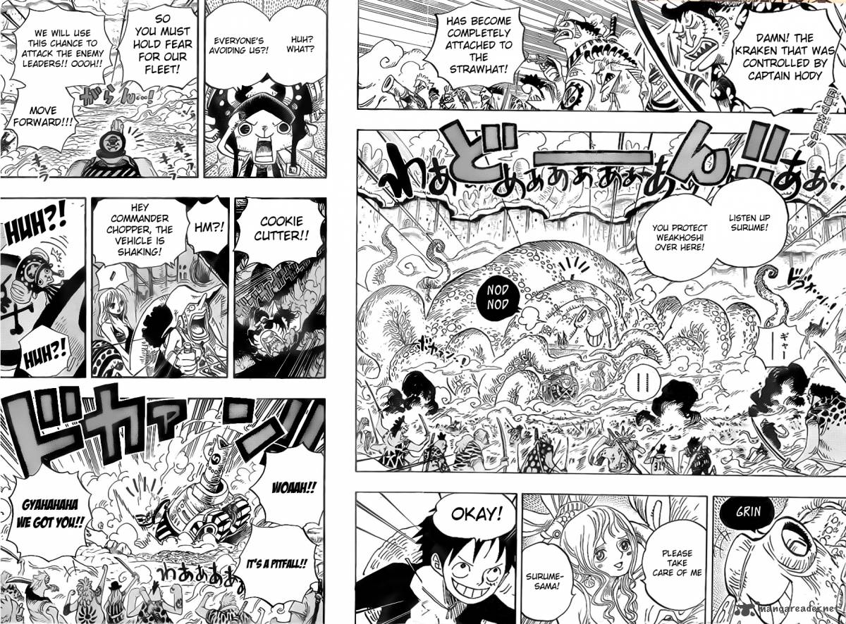 One Piece Manga Chapter 636 page 2 - General from Futureland