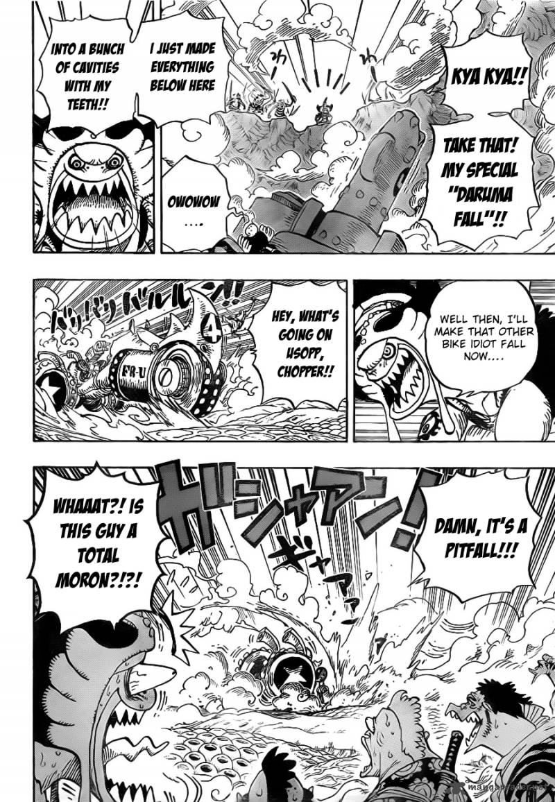 One Piece Manga Chapter 636 page 3 - General from Futureland