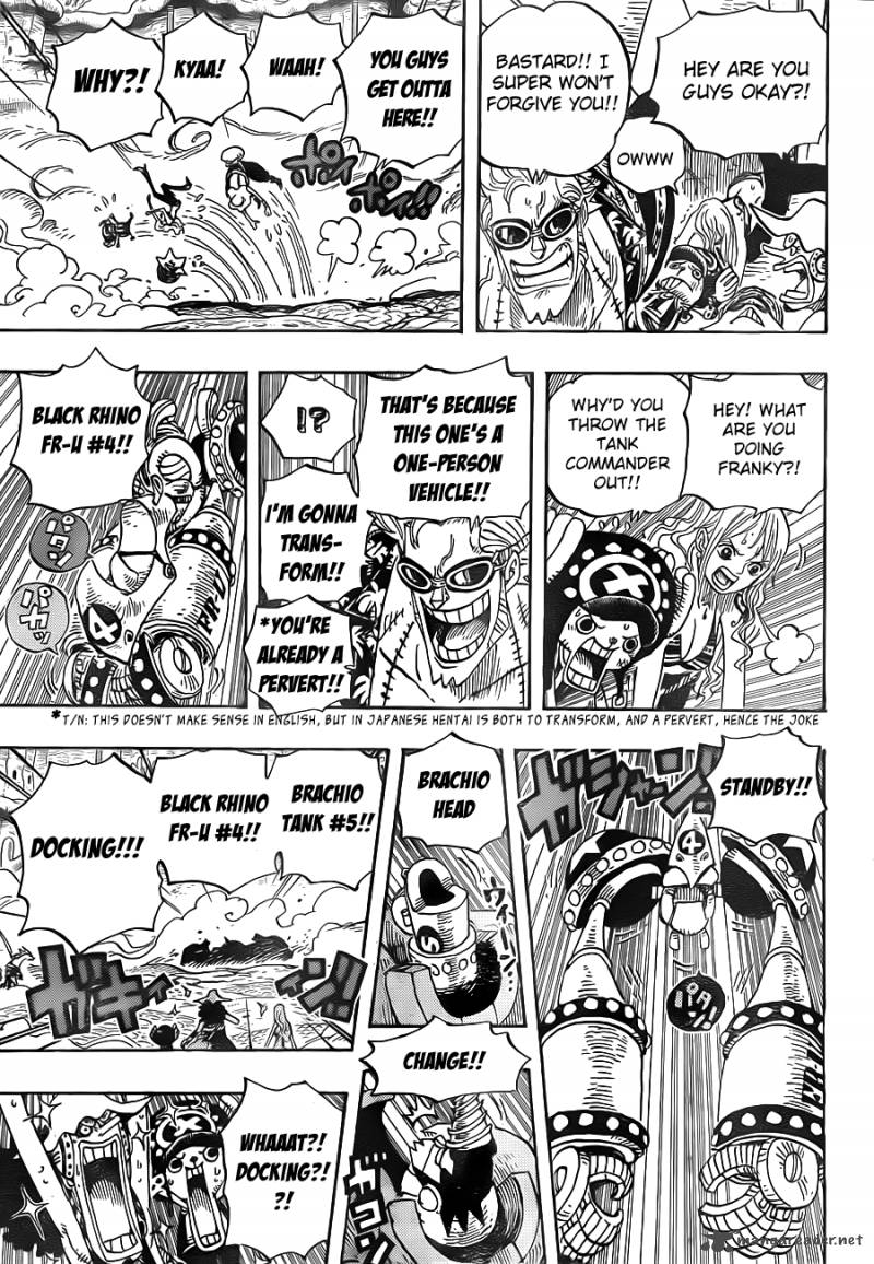 One Piece Manga Chapter 636 page 4 - General from Futureland