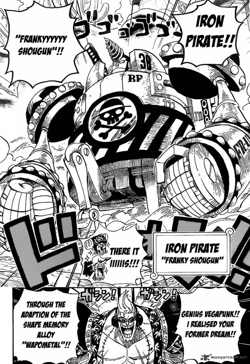 One Piece Manga Chapter 636 page 5 - General from Futureland
