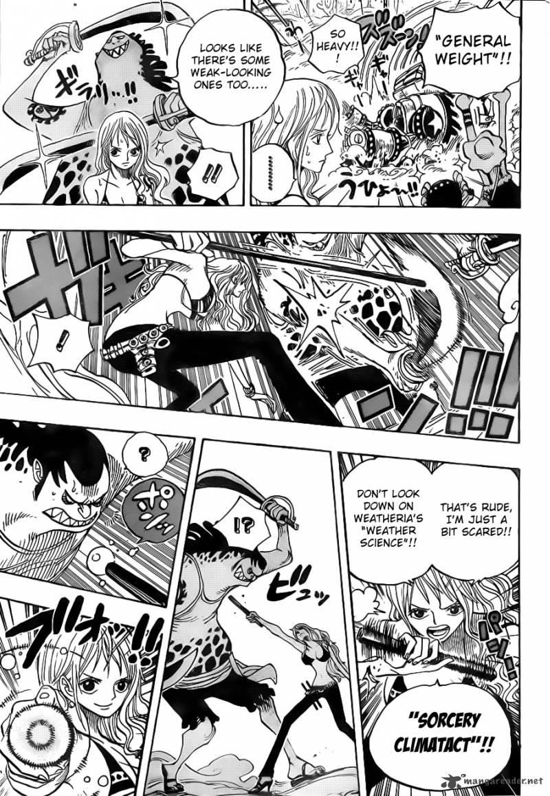 One Piece Manga Chapter 636 page 8 - General from Futureland