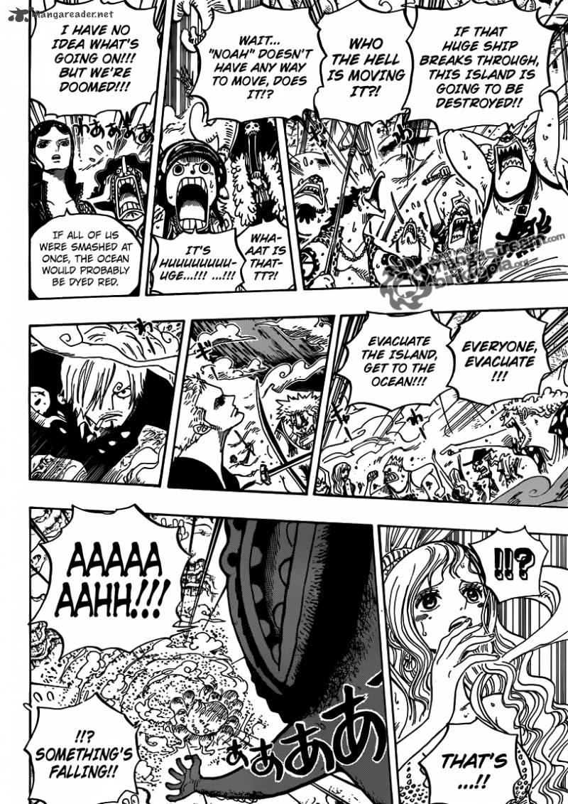 One Piece Manga Chapter 637 page 10 - The Ancient Ark