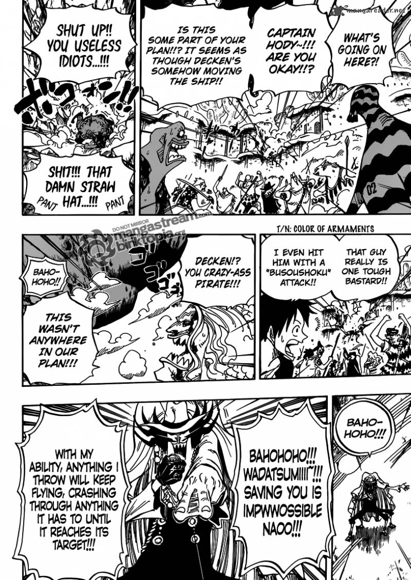 One Piece Manga Chapter 637 page 12 - The Ancient Ark