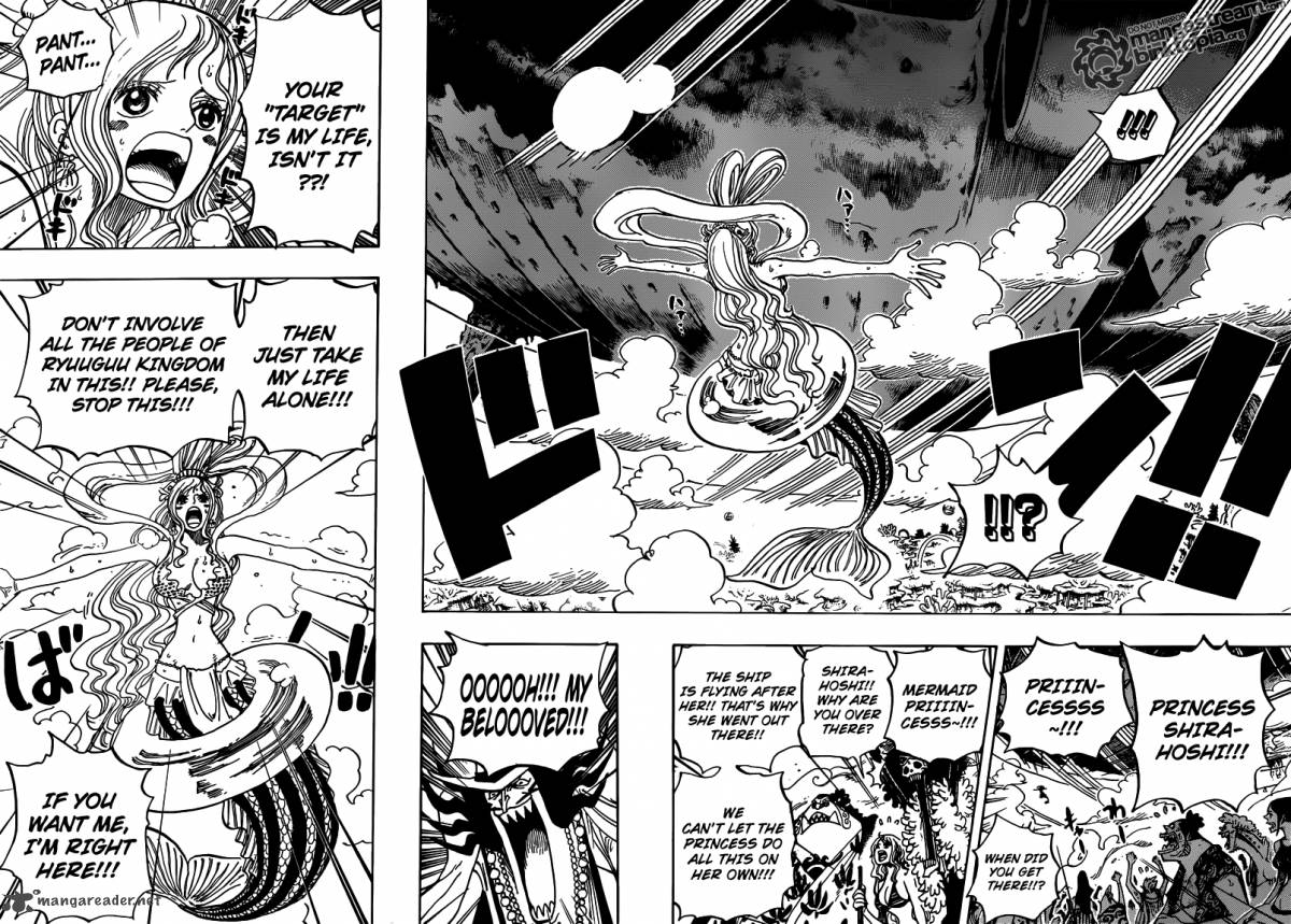 One Piece Manga Chapter 637 page 14 - The Ancient Ark