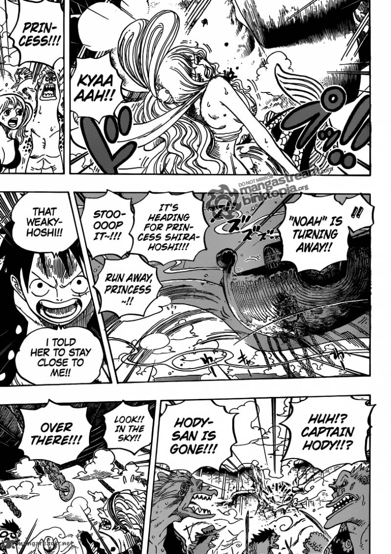 One Piece Manga Chapter 637 page 16 - The Ancient Ark