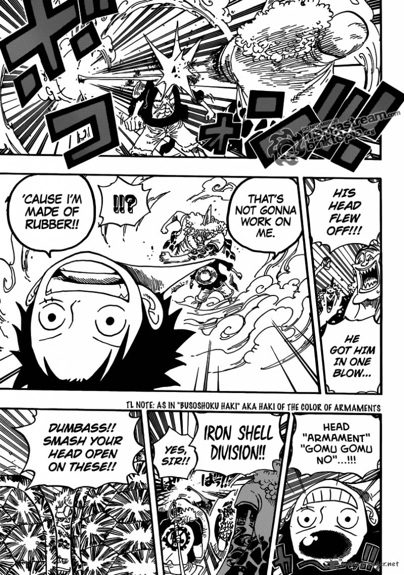 One Piece Manga Chapter 637 page 3 - The Ancient Ark