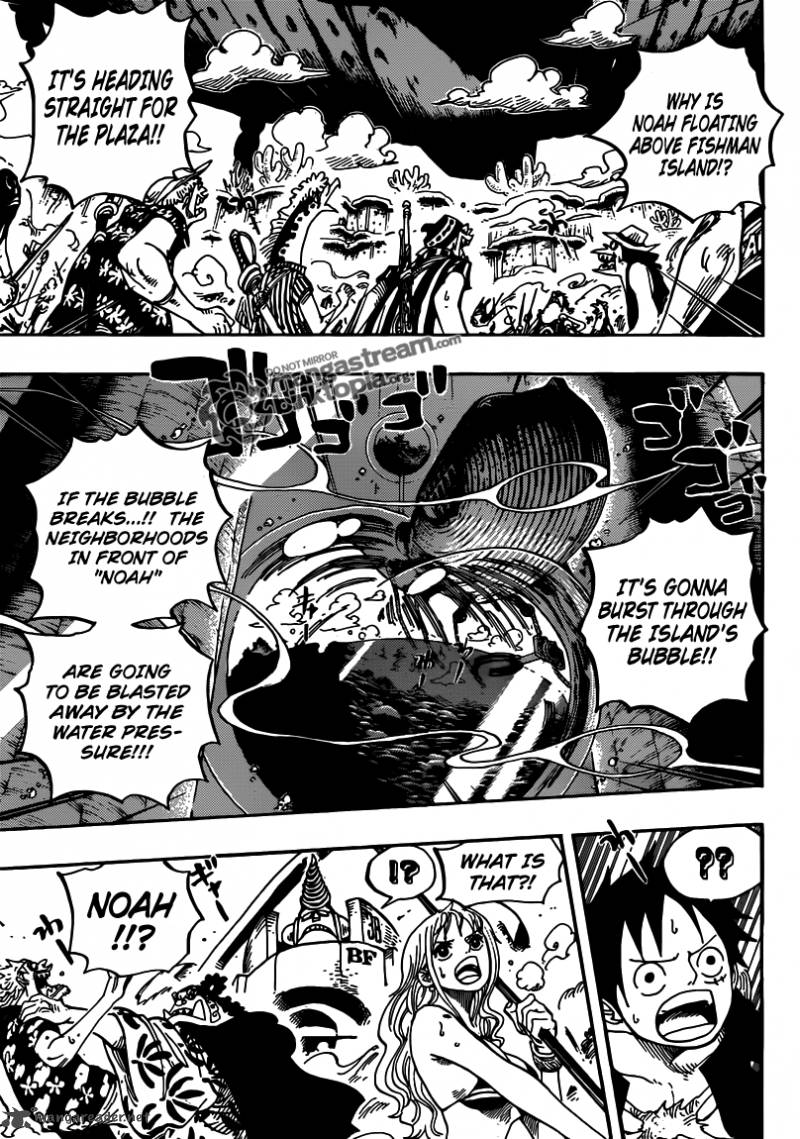 One Piece Manga Chapter 637 page 9 - The Ancient Ark