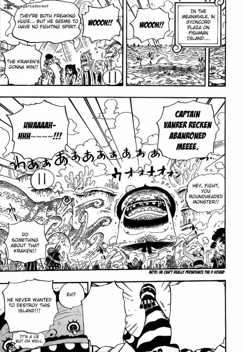 One Piece Manga Chapter 639 page 11 - Protect Everything