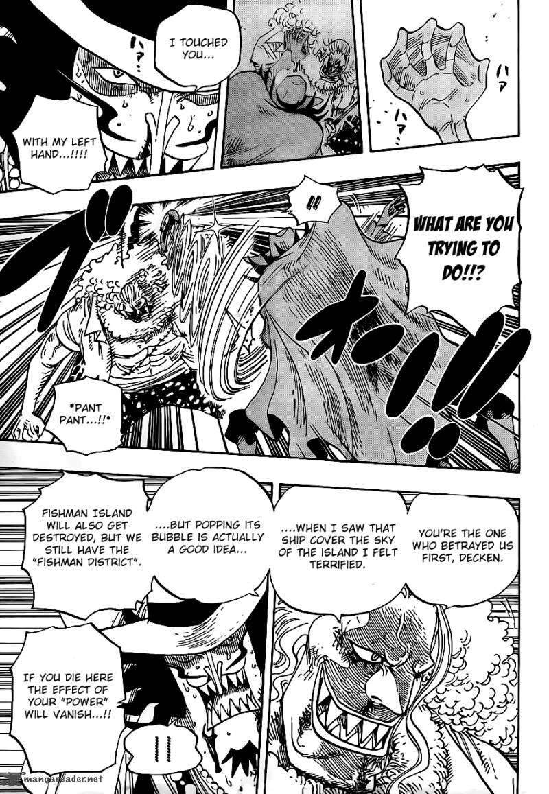 One Piece Manga Chapter 639 page 3 - Protect Everything