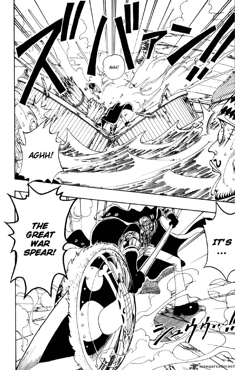 One Piece Manga Chapter 64 page 5 - The Mighty Battle Spear