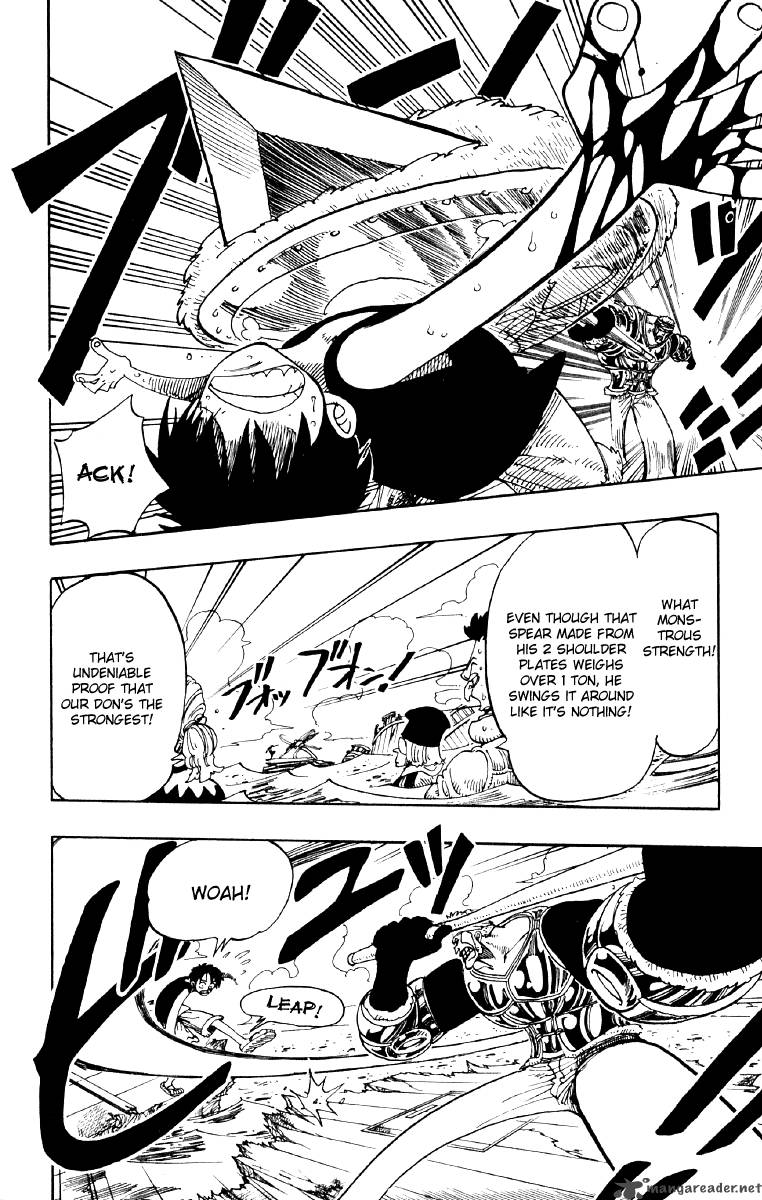 One Piece Manga Chapter 64 page 9 - The Mighty Battle Spear