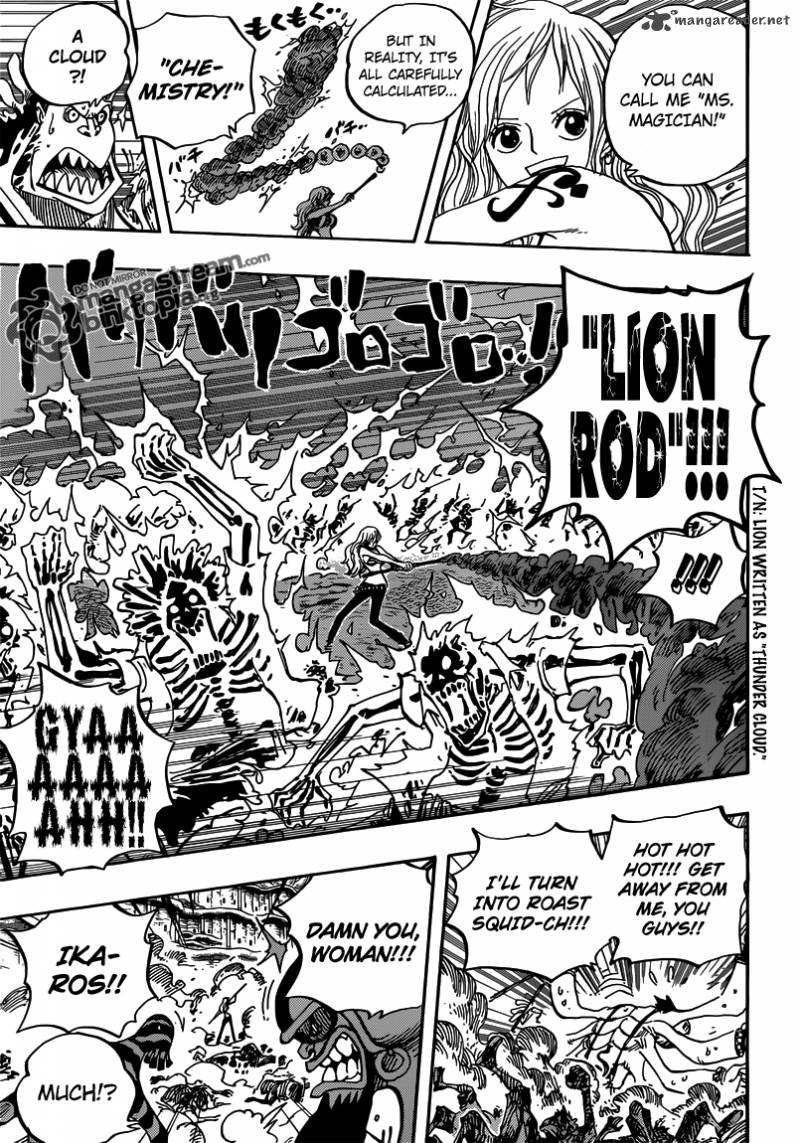 One Piece Manga Chapter 640 page 3 - Above Fish-Man Island