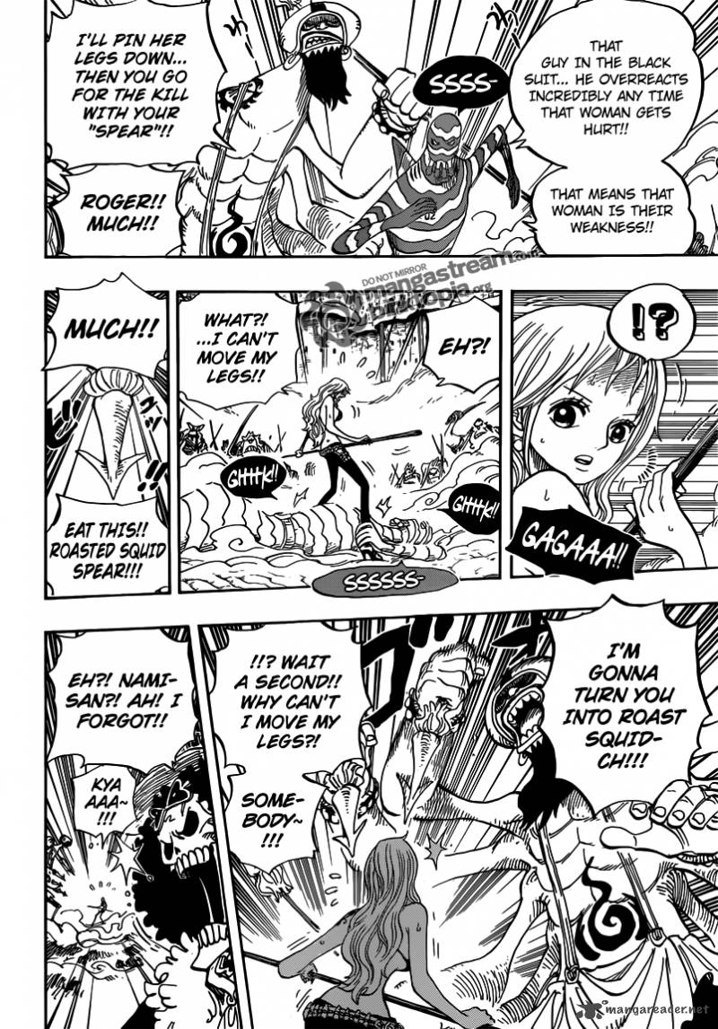 One Piece Manga Chapter 640 page 4 - Above Fish-Man Island