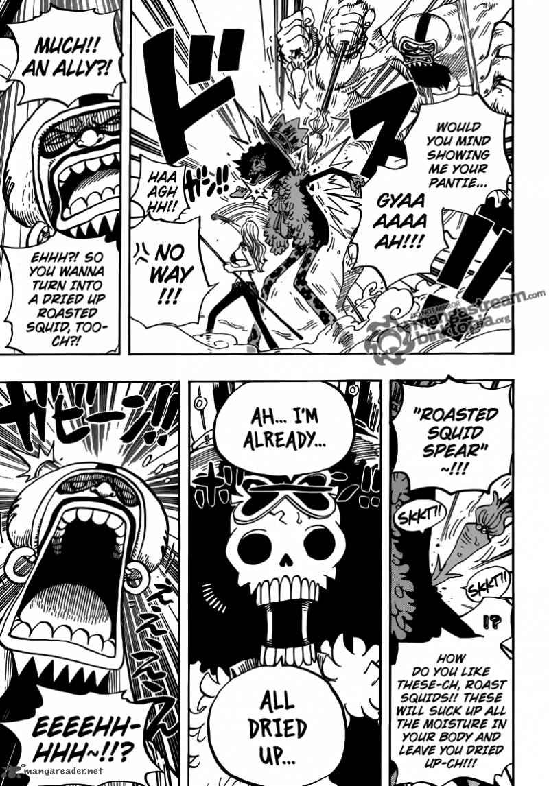 One Piece Manga Chapter 640 page 5 - Above Fish-Man Island