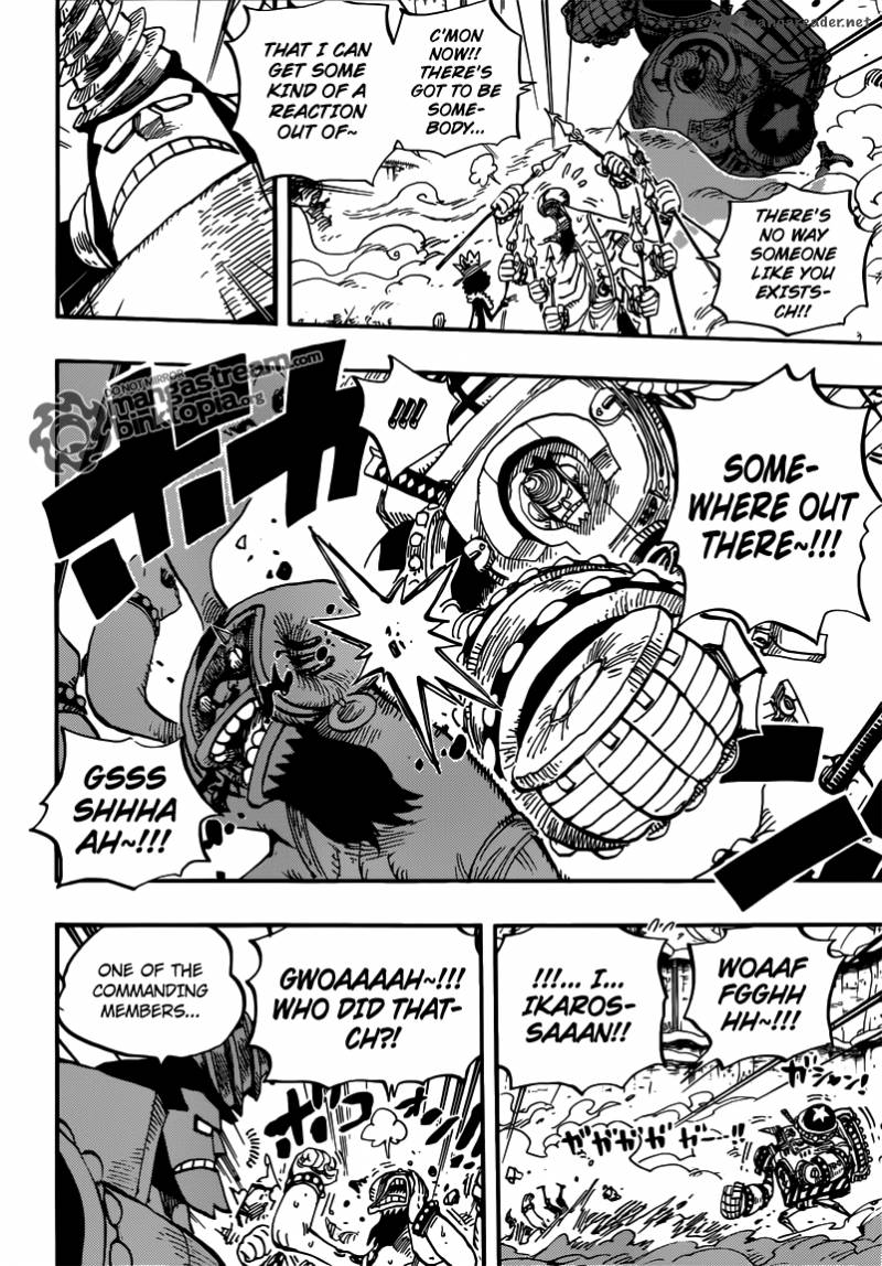 One Piece Manga Chapter 640 page 6 - Above Fish-Man Island