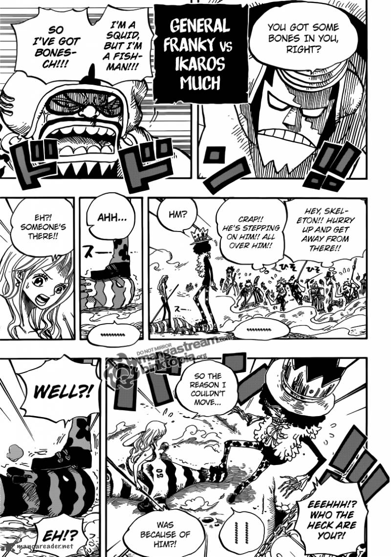 One Piece Manga Chapter 640 page 7 - Above Fish-Man Island
