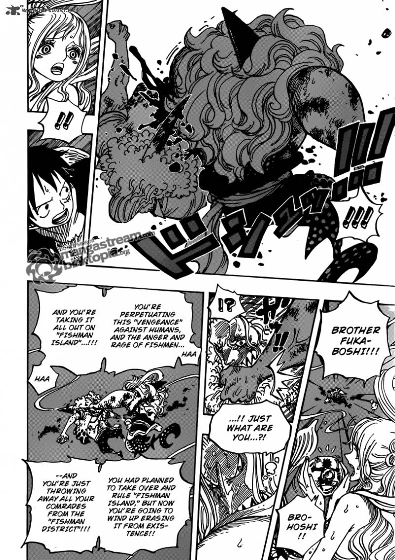 One Piece Manga Chapter 641 page 12 - What Are You?