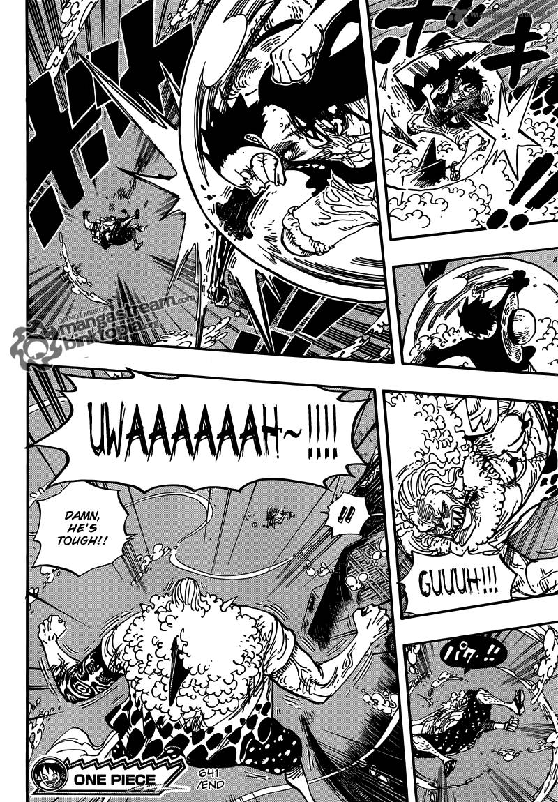 One Piece Manga Chapter 641 page 18 - What Are You?