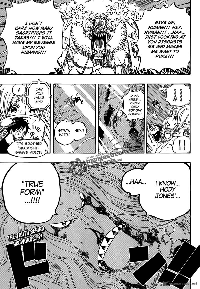 One Piece Manga Chapter 641 page 19 - What Are You?
