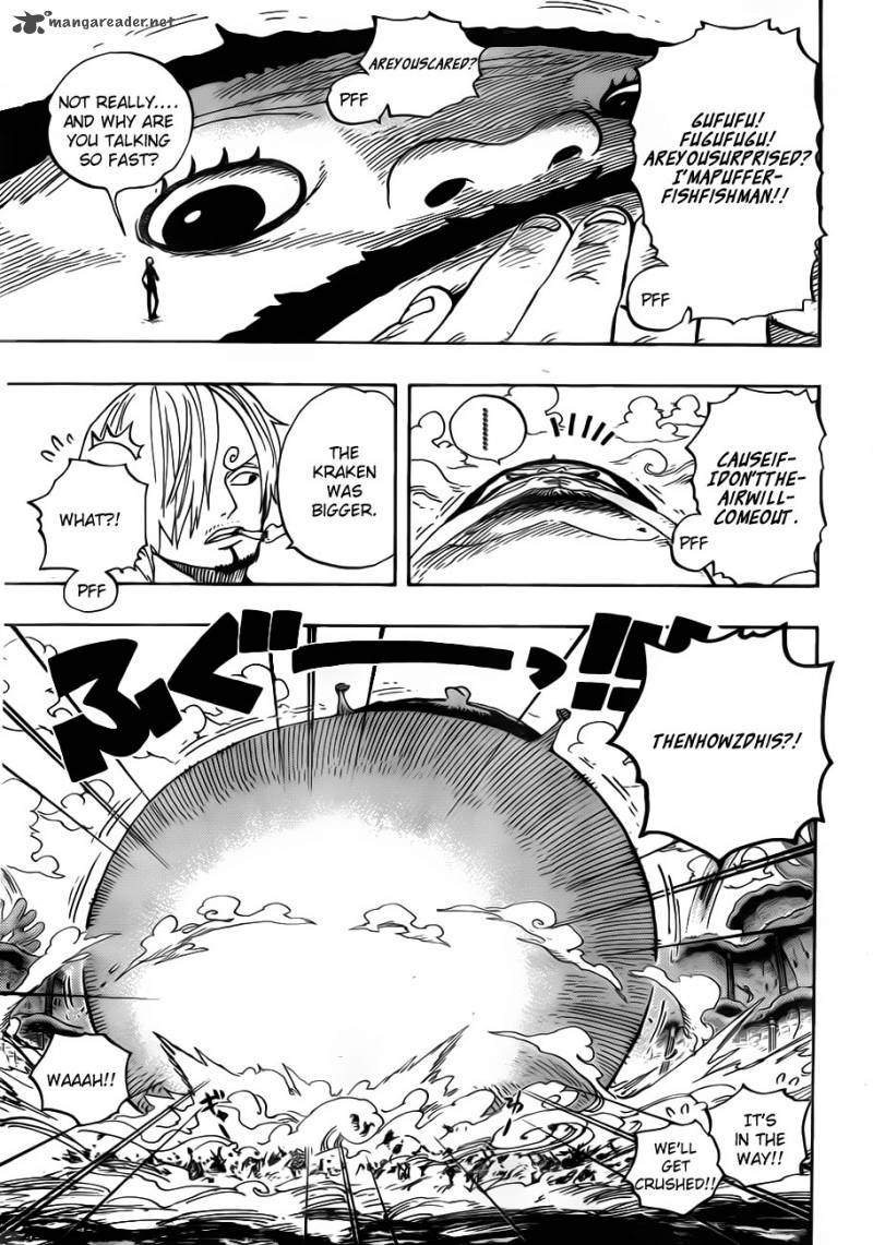 One Piece Manga Chapter 642 page 13 - Lost All Face